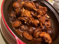 花菇煲狮头鹅掌翅煲-金海华·悦食东方(苏州中心商场店)