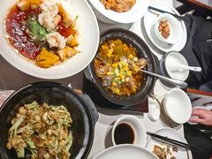 热炝牡丹虾球-狮王府淮扬菜(老门东店)