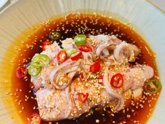 红油笔管鱿鱼-不仔客海鲜·烧烤·270度海景餐厅(大东海店)