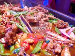 双椒味炭烧牛蛙平锅-蛙来哒(友谊阳光城店)