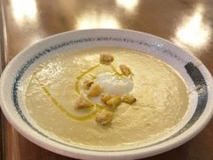 大葱和土豆浓汤伴温泉蛋-FISH&POTATO Cō(地中海美食 万象城店)