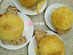 猪扒蛋菠萝包-沙溪兄茶餐厅