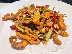 干煸鱿鱼须-大铁勺新津菜(东丽阳光新业广场店)