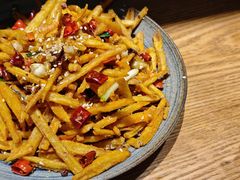 干煸藕丝-静一餐厅·湖北菜(前门店)