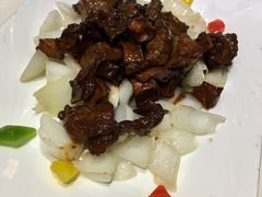 黑椒牛肉粒-老正兴菜馆(福州路店)