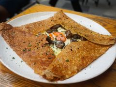 巴黎火腿鸡蛋芝士蘑菇可丽饼-RAC BAR(安福路店)