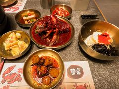 -草家酱蟹炭火烤肉店(珲春南路二店)