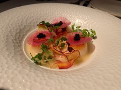 香煎北海道带子佐俄罗斯鱼子酱-弗兰克牛排西餐厅Ribone steak house(柠檬花园店)