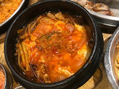 辣牛肉粉丝汤-姜虎东白丁烤肉(虹桥天地店)