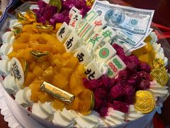 麻将生日蛋糕-林记开心动物奶油生日蛋糕(凤凰城店)