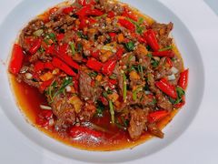 小炒黄牛肉-锦炉·酥皮烤鸭(绿城百合店)
