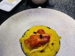 红花汁龙虾饭佐意大利香脂醋-大董(福田皇庭中心店)