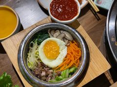 -明洞阿姨·韩式酱蟹烤肉·创意料理(三元桥店)