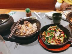 杏鲍菇炒牛肉-云海肴·汽锅鸡·云南菜(高德置地店)