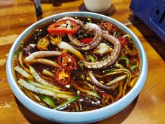 更换的活八爪鱼-捞围鲜·港式打边炉(海阳路店)