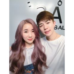 Yishen染发作品-3AM HAIR SALON烫发染发接发