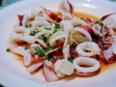 葱油鱿鱼-海蓝海鲜馆(五四北店)