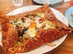 鸡蛋蘑菇熏肉荞麦可丽饼-RAC BAR(安福路店)