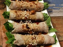 薄荷牛肉卷-滇越乘象云南餐厅(豆各庄店)