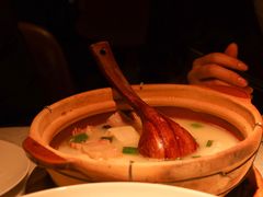 咸肉笋片炖手工豆腐-啫·粤风料理·啫啫煲(仓山万达广场店)