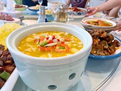 蟹煲豆腐-海天一色海景自助餐厅(西港花园店)