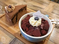 红丝绒盆栽-小时光咖啡馆(开森度假森林店)