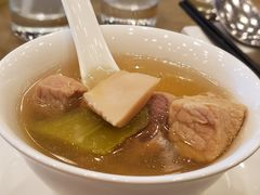 凉瓜排骨炖海螺汤-观澜湖酒店·邀月庭中餐厅