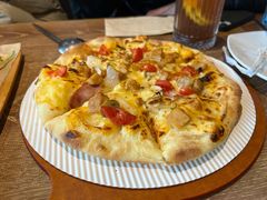 新奥尔良风情烤肉比萨-必胜客(港城新天地店)