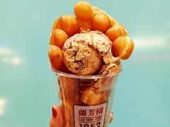 摩卡杏仁口味鸡蛋仔冰激凌-兰芳园丝袜奶茶(亦庄大族店)