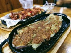 烤茄子-老东镇啤酒屋海鲜加工·蒸汽海鲜·海鲜烧烤(台东店)