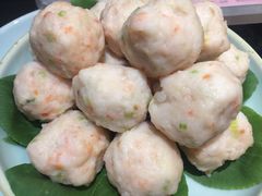 自制虾丸-浩运·海鲜青岛菜·海胆水饺(石老人店)
