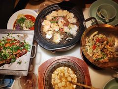 虾仁粉丝煲-绿茶餐厅(西单老佛爷店)