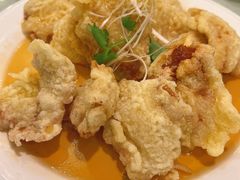 锅巴肉-黄家饺子东北特色菜馆(湖滨商业街店)