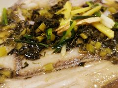 雪菜蒸带鱼-牧羊餐厅