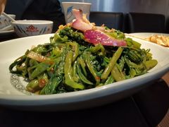 马拉盏炒通菜-大头虾越式风味餐厅(光明广场店)