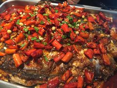 香辣味烤清江鱼-鸣记脆皮烤鱼(岐山路店)