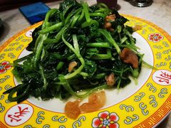 油渣鸡毛菜-那家小馆•北京菜•烤鸭(中关村店)