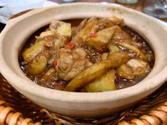 咸鱼鸡粒茄子煲-熠盛粤味(永康路店)