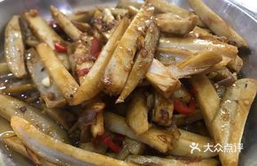 Large Plate Lotus Root Strips