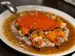 和乐蟹蒸手剁肉饼-广州文华东方酒店·江-由辉师傅主理