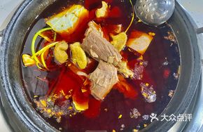 Braised Beef, Ox Tripe, and Pig Intestine Mix