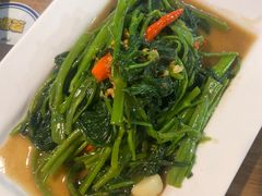 秘制虾酱炒空心菜-帕蓝·暹罗料理(曲阳店)