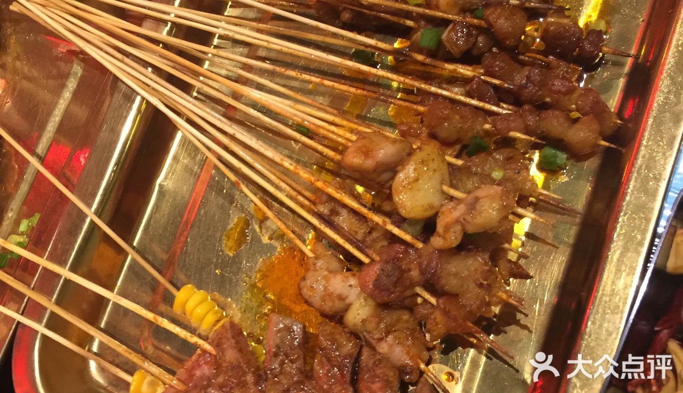 言简意赅:聚会好地方！ 「烈火牛肉（10串