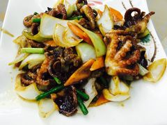 酱爆八抓鱼-北戴河庆山饭店·海鲜砂锅粥(北戴河黑石路店)