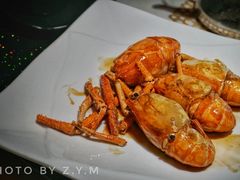 秘制干煎大虾-味可道美食坊(福基路店)