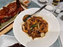 铁板鲜明虾-小厨娘淮扬菜(六合欢乐港店)