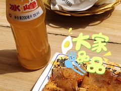 花干鸡蛋酱辣子夹馍-张兴邦擀面皮(禧悦里店)