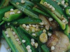 秋葵肉片-海岛渔村大酒店(云霄路店)