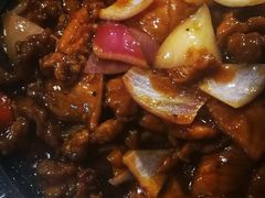 铁板黑椒牛柳-大鸭梨烤鸭店(花园村店)