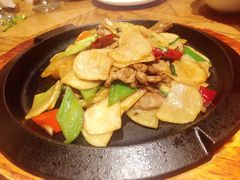 恰玛古炒牛肉-阿罗新疆菜(人民广场店)